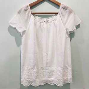 Vineyard Vines Embroidered Blouse